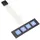 BerryBase Membran Folientastatur 4 Tasten (1-4) mit Klebeschicht