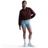 Nike Phoenix Fleece Sweatshirt Burgundy Crush/Sail L