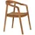 Esszimmerstuhl Otero Teak braun 2er Set