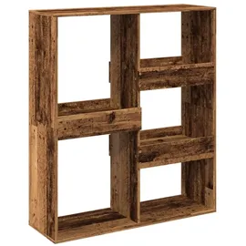 vidaXL Raumteiler 100 x 33 x 115 cm Braun