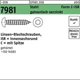 Reyher Blechschraube DIN 7981 3,5 x 22 1000 Stück