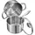 Vevor Kochtopf 2,37 L 9,5 cm rund