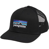 Patagonia P-6 Logo Trucker Hat - black