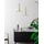 Nova Luce Palencia 1-flg. 11 W Durchmesser 60 cm gold