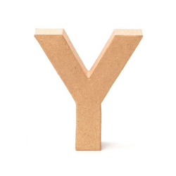 VBS Deko-Buchstaben Papp-Buchstabe, 17,5 cm hoch