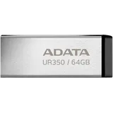 A-Data ADATA UR350 USB-A silber/schwarz 64GB, USB-A 3.0 (UR350-64G-RSR/BK)