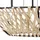 Brilliant Templo 1-flg. 37,0 cm schwarz/beige