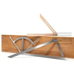hedue Zimmerer-Set | Anreißgerät, Winkel & Schmiege