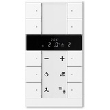 Busch-Jaeger SBR/U10.0.11-84 Raumtemperaturregler mit Bedienfunktion 10-fach Busch-Tenton® 2CKA006330A0007