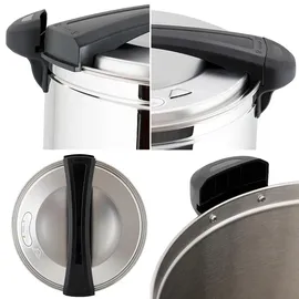 feel2home Einkochautomat 22 l Silber