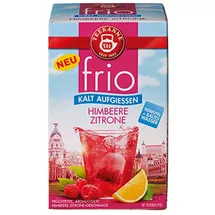 Teekanne Frio Himbeere Zitrone Früchtetee 18x2,5 g