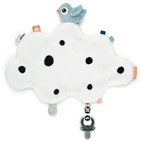 Done by Deer Baby-Kuscheltuch Happy clouds Blau