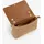 Valentino Ocarina Summer Umhängetasche Leder Brown