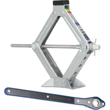 Alca Wagenheber Stahl 100–350mm silber