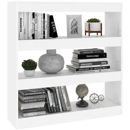 vidaXL Bücherregal 100 x 30 x 103 cm Weiß