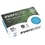 Clairefontaine Recyclingpapier Evercolor dunkelblau DIN A4 80 g/qm 500 Blatt