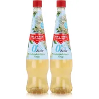 Mautner Getränkesirup Holunderblüte 0% Zucker 0,7L - Softdrink (2er Pack)