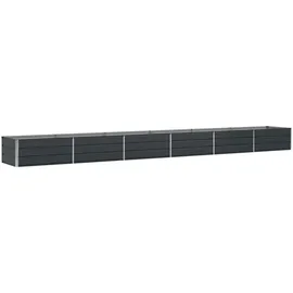 vidaXL Planter 600 x 80 x 45 cm Anthrazit