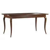 aea Oval Esstisch Ausziehbar 160/260 cm 90 x 77,5 cm braun