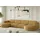 Fun Möbel Wohnlandschaft U-Form Sofa PALMA XL in Stoff Scala Senfgelb - Gelb