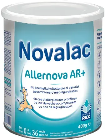 Novalac Allernova Ar+ 0-36m Pulver 400g