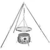 Petromax Feuerschale Atago Ø 0 cm Silber