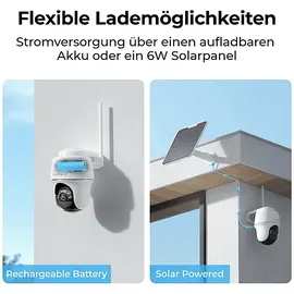 Reolink Argus PT Solar Weiß