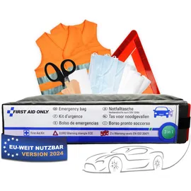 First Aid Only Erste-Hilfe-Tasche 3 in 1 DIN 13164 grau
