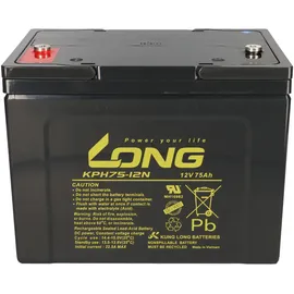 KungLong KPH75-12N M6 AGM Blei wartungsfrei