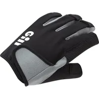 Gill Deckhand Segelhandschuhe Kurzfinger Schwarz L