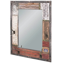HAKU Möbel Wandgarderobe 28955 Motiv Holz 4 Haken 55,0 x 75,0 cm