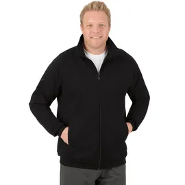 TRIGEMA Sweatjacke TRIGEMA "TRIGEMA Raglanjacke aus Sweat-Qualität", Herren, Gr. L, schwarz, 70% Baumwolle, 30% Polyester, casual, Sweatjacken