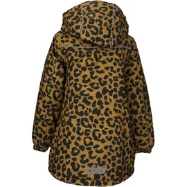 ZigZag Outdoorjacke "Angelina V2", Jungen, Gr. 92, braun (goldfarben), 100% Polyester, bedruckt, normal, ohne Ausschnitt, Jacken Outdoorjacke, mit wasserdichter Membran