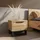 Home Affaire Nachtschrank Bronne 55 x 45 x 49 cm Braun