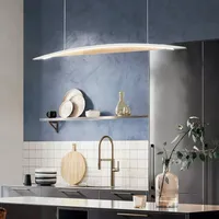 Fabas Luce FABAS LED-Pendelleuchte Cordoba Alu, Eisen, Stahl &