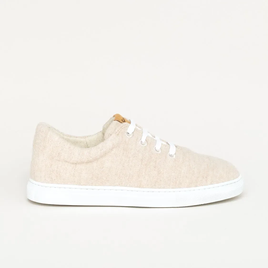 Gottstein 101 Wool Walker Alpaka | Damen Woll-Sneaker | Farbe alpaka | Sneaker in Größe 42 - alpaka - 42