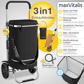 Bestschlaf maxVitalis Einkaufstrolley mit Kühlfunktion