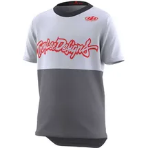 Troy Lee Designs Flowline Kurzarm Enduro Trikot - Charcoal