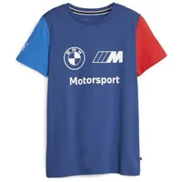 Puma Bmw Mms Ess Logo Kurzarm-T-Shirt Pro Blue / M Color 13-14 Jahre