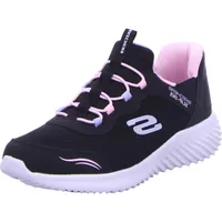 SKECHERS kinderschuhe SLIP-INS: BOUNDER - SIMPLE CUTE in Schwarz,