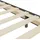 vidaXL Boxspringbett Dunkelgrau Stoff 140x200 cm