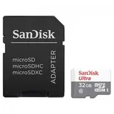 SanDisk Ultra microSDHC 32GB + SD Adapter 100MB/s Class 10 UHS-I