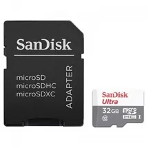 SanDisk Ultra microSDHC 32GB + SD Adapter 100MB/s Class 10 UHS-I
