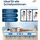 AM Qualitätsmatratzen Taschenfederkernmatratze 100 x 200 cm H3