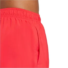 adidas Badeshorts Solid CLX Short-Length Rot/Schwarz S