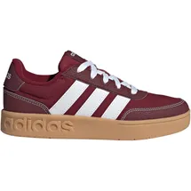 adidas Breakbase Kinder Collegiate Burgundy/Weiß/Shadow Red 40