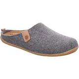 Rohde Herren Pantoffeln Softfilz Hausschuhe Tivoli-H 6920, Größe:46 EU, Farbe:Grau - 46 EU