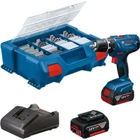 Bosch Professional Akku-Bohrschrauber inkl. Koffer + 2 Akkus 4.0Ah