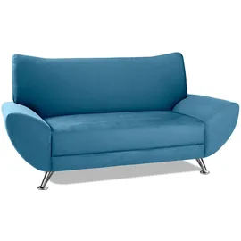 Home Affaire 2-Sitzer Saltare Kunstleder 174 x 78 x 82 cm Blau