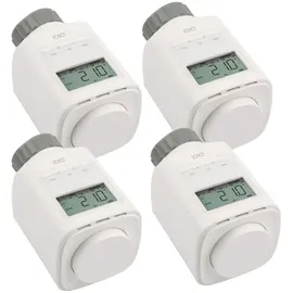 IOIO HT 2000 Elektronisches Heizkörperthermostat 4 Stück programmierbar